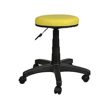 Bürocci Plastik Ayaklı Tabure-Sarı-2999G0113