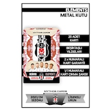 Mythos Cards 2023-24 Sezonu Elementserisi Metal Kutu Futbol Kart