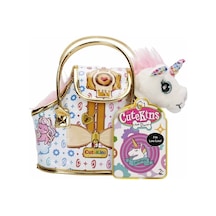 Bezos 10873 Taşıma Çantalı Peluş Unicorn Lou Lou -nessiworldman Pc777 Çok Renkli