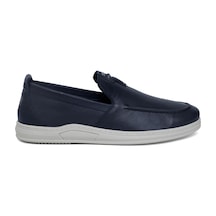 Voyager 5606c Erkek Hakiki Deri Casual Ayakkabı Lacivert-lacivert Lacivert