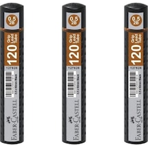 Faber-castell Grip Min 0.5 Mm 120'li Tüp Siyah - 3 Adet