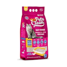 Pets Clean Kedi Kumu Pudra Kokulu 5lt