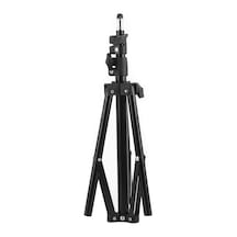 Ayrex Wsxedc Projektör Tripodu, 6 Mm Üniversal Alaşım Zemin Tripodu Katlanabilir Ağır Yük Tripod Ayağı, 1,2 M Y