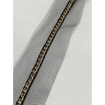 Gold Zincirli Dekoratif Şerit / 2 Metre