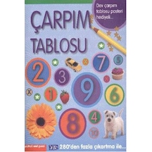 Çarpım Tablosu - Poster Hediyeli - Kübra Havva Kabatürk - Parıltı Yayınları