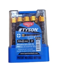 Tyson Bits Uç Pz 2x65 Mm Çift Yön 10 Adet