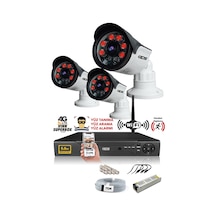 IDS DS-2015HD-SET3-NOHDD 3 Kameralı 1080P Full HD 5 MP Sony Lensli Kamera Seti - 2015