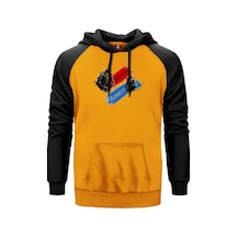 God Of War Atreus Kratos Sarı Renk Reglan Kol Sweatshirt Sarı