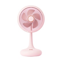 Taşınabilir Usb Şarjlı 3 Kademeli Masaüstü Dönebilen Fan Vantilatör Soğutucu Ys2531 Pembe
