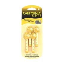 California Scents Kalorifer Geçmeli Tropikal Koku 4'lü Set