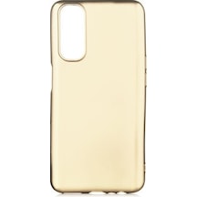 Realme 7 Kılıf Esnek Premier Silikon Kapak Gold