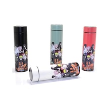 Anime Baskılı Digital Göstergeli Termos 500 Ml Alk383 Çok Renkli