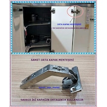 SAMET ORTA KAPAK DOLAP MENTEŞESİ 1.KALİTE