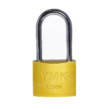 Eko Sarı Boyalı Uzun Kancalı Asma Kilit 38mm