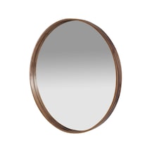 Cool Ayna 60Cm Çap Ahşap