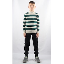 Alexandergardı Balıkçı Yaka Çocuk Triko Kazak C23-7105 001 Alexandergardı Balıkçı Yaka Çocuk Triko Kazak C23-7105 001