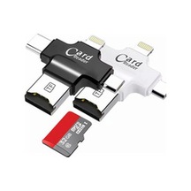 Reader Uyumlu iOS Android Type-C Usb SD Card 4in1 Dönüştürücü