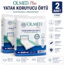 Olmed Yatak Koruyucu 60 90 Cm 2 Paket