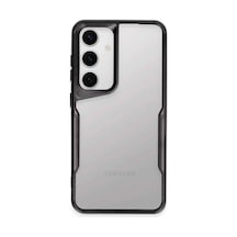 Samsung Galaxy A55 5g Kılıf Boyi Silikon Kapak - Siyah