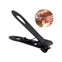 Sn-29305 Profesyonel Ergonomik El Tırnak Makası 70mm Paslanmaz Çelik Siyah Mat Renk