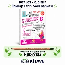 Sinan Kuzucu Yayınları 2027 Lgs 8.sınıf T.c. Inkılap Tarihi Ve Atatürkçülük Soru Bankası Tohumlu Kurşun Kalem Hediyeli