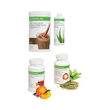 Herbalife Çikolata Shake 50 Gr Limon Aromalı Çay Thermo Complete Ve Shaker Set