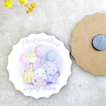 Ahşap Manet Bebek Hediyeliği(30 Adet)