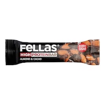 Fellas Protein Bar 45g Goji Berry & Kakao - Yüksek Proteinli Atıştırmalık 2'li Ekonomik Paket - Tarı