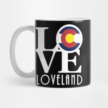 Love Loveland Kupa Bardak Çok Renkli