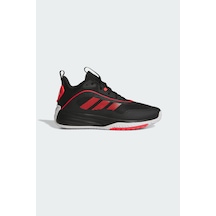 Adidas Ownthegame 3.0 Erkek Basketbol Ayakkabısı Jr6673 Siyah Orta Bilekli, Yastıklamalı Taban Siyah - Kırmızı