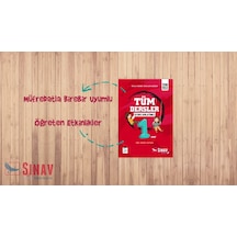 Sınav Yayınları - 1. Sınıf Tüm Dersler Konu Anlatımlı