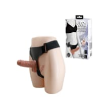 Hızlı Express 16 CM Çift Taraflı Ultra Gerçekçi Soft Strapon Penis