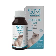 Muvicado Kedi Tüy Sağlığı Damlası +b Kediler İçin Tüy Ve Tırnak Sağlığını Destekleyen Multivitamin 50ml Sku: Zeus8690010279323