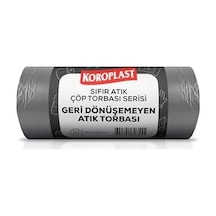Geri Dönüşemeyen Atıklar Çöp Torbası 10&apos Lu 80 110 Cm, Yırtılmaz & Sızdırmaz, Çift Katlı, Geri Dönüştürülebilir Çöp Poşeti, Fabrika, Depo, Restoran, Kafe, Otel, Hastane, Bahçe, İnşaat, Atölye