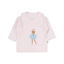 Civil Baby Balerin Nakışlı Zıbın Takımları Açık Pembe