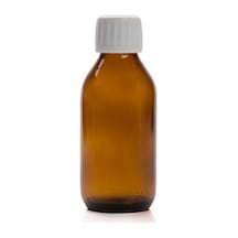 50ml Kahverengi Cam Ecza Şişesi Kilitli Kapaklı, 12 Adet, Ecza Şişesi, Cam Şişe, Amber Şişe,kozmetik Şişe Diğer