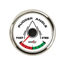 Dümen Açı Göstergesi Sealux 12/24v Ø52mm Siyah