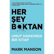 Her Şey Bktan-Umut Hakkında Bir Kitap - Mark Manson - Butik