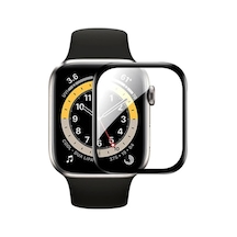 Apple, Uyumlu Watch 7-8 41mm 3d Pmma Kavisli Full Cam Ekran Koruyucu Pet- 5775