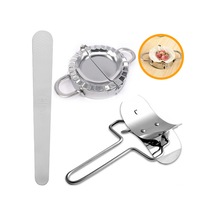 Konesam 304 Çelik Manti Kalıbı Seti Büyük Boy Kalıp + Kurucı + Fıçık Kaşığı - Ev Ve Restoran Mutfak Aleti Diğer