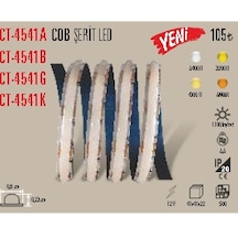 Ct-4541k Cob Şerit Led Kırmızı 5 Metre