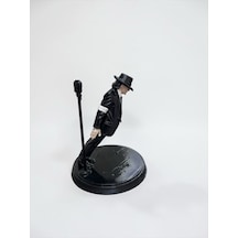 Michael Jackson Heykeli Smooth Criminal Eğilme Pozu Sanatçı Heykelcik 10 Cm Koleksiyonluk