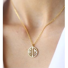 Gümüş 2 Harfli Kolye 487247470