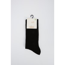 Valmenti Erkek Siyah Bambu Klasik Çorap 855 0007-val Bmb Crp 39-41 2lı Set