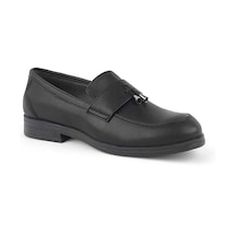 Rakerplus Loafer Siyah Mat Erkek Klasik Çocuk Ayakkabı