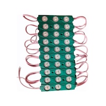 Modül Led 3 Lü Yeşil 20 Li