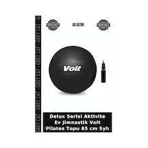 Delux Serisi Aktivite Ev Jimnastik Voit Pilates Topu 65 Cm Syh