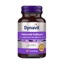 Diamond Collagen & Hyaluronic Acid 30 Tablet - Hidrolize Peptit Tip 1 Balık Kolajeni, Resveratrol
