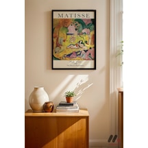 Matisse Joy Of Life, Siyah Çerçeveli Duvar Tablosu - Modern Ev Dekorasyonu