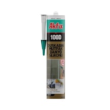 Akfix 100d Duş Kabini Mutfak Banyo Silikonu 280ml Şeffaf